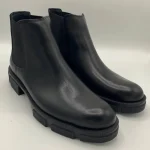 نیم بوت مردانه چرم ۲بغل کش لوفر