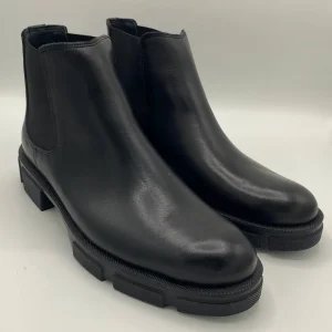 نیم بوت مردانه چرم ۲بغل کش لوفر