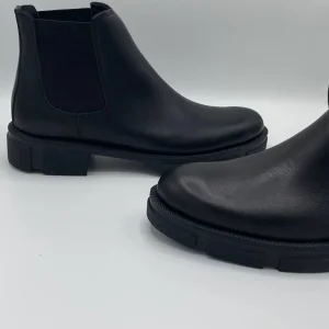 نیم بوت چرم مردانه  ۲بغل کش لوفر