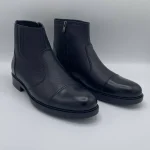 بوت برت چرم بغل زیپ مردانه