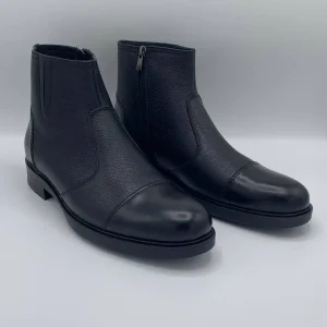 بوت برت چرم بغل زیپ مردانه