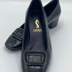 کفش مجلسی ۳سانت یراق مربع مدل آدینه